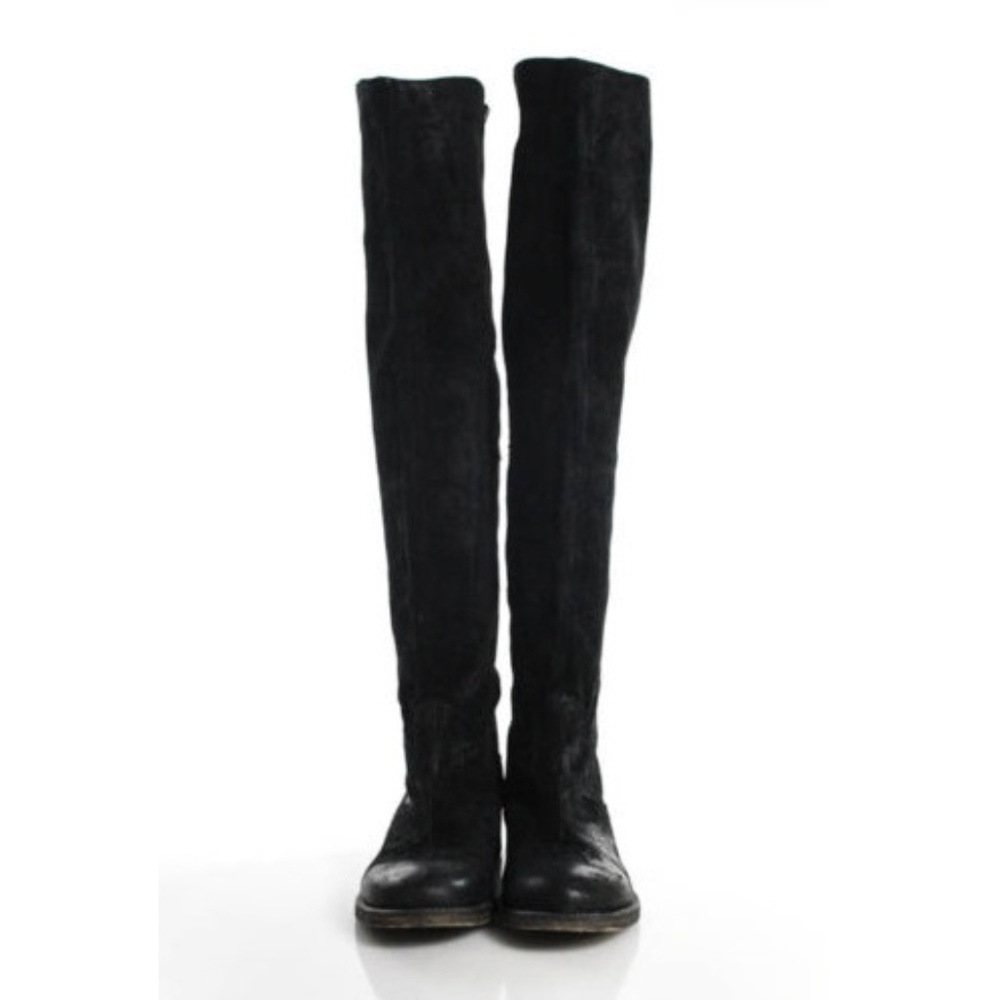Boutique 9 Black Over the Knee Suede Sassy Boots!